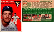 1954 Topps Bob Keegan #100 Chicago White Sox Low-Grade Poor