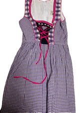 Alpenmärchen Dirndl Trachtenkleid Gr. 38 Lil...