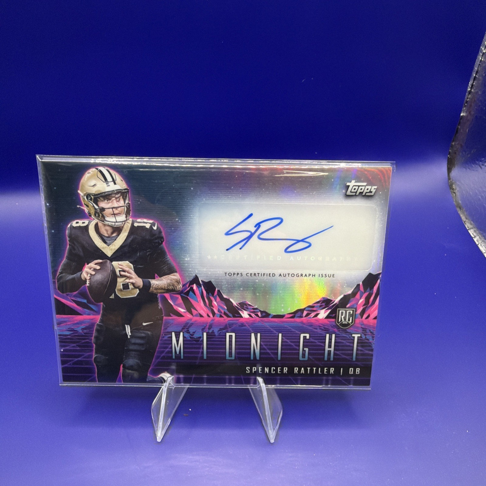 2024 Topps Midnight - Rookie Horizon Signatures Spencer Rattler #RHS-SR (AU, RC)