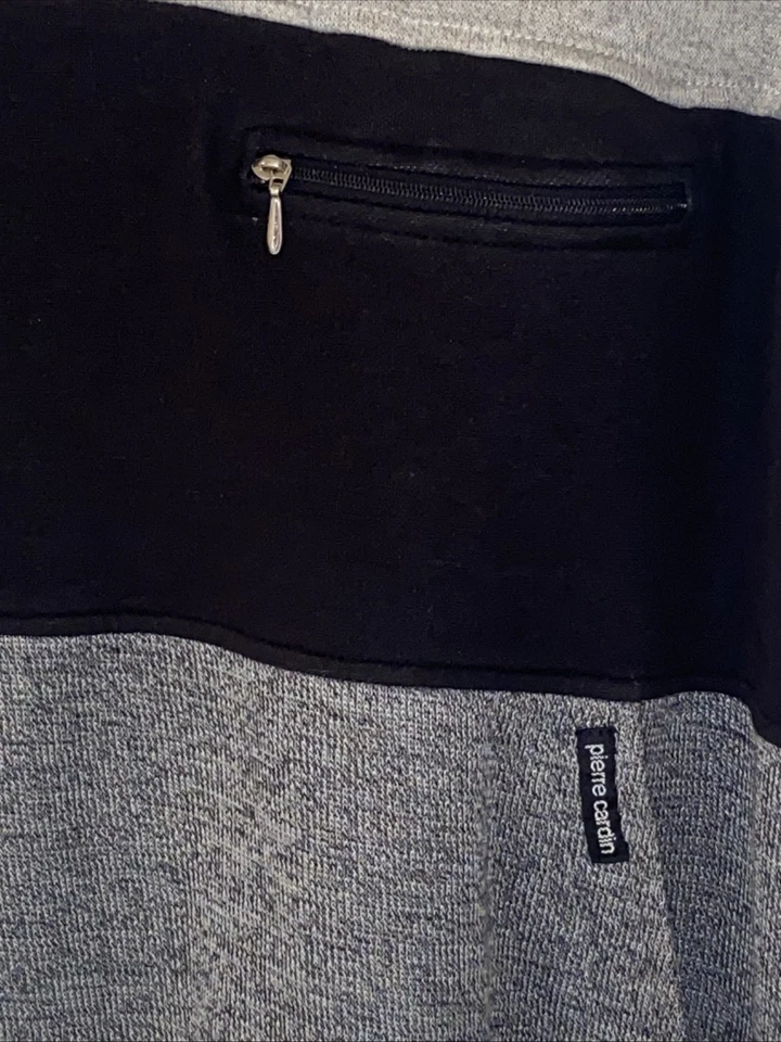 Мужской свитер Pierre Cardin средний vneck серый и черный - Изображение 2 из 4