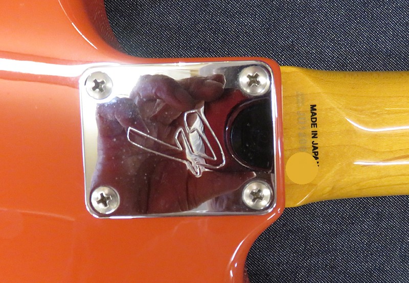 Fender Japan Mustang MG73-CO FRD Fiesta Red Electric Guitar