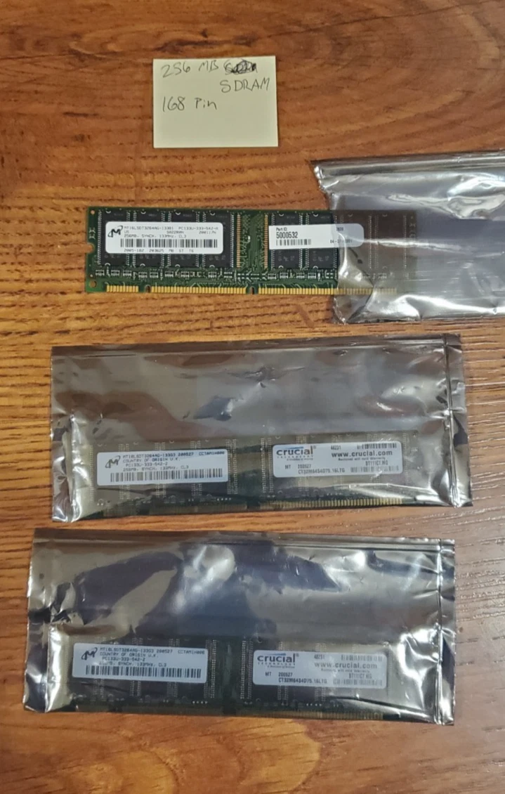 Crucial DDR1 SDRAM Computer Memory (RAM) for sale | eBay
