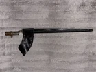 Civil war / war 1812 bayonet with leather scabbard
