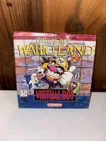 Wario Land (Nintendo Virtual Boy 1995)  CIB Complete Virtual Boy UNTESTED AS-IS