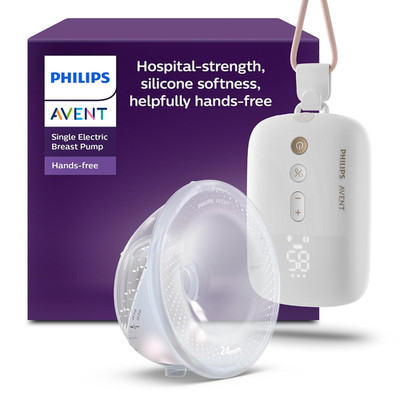 Philips AVENT Hands-Free Elektronische Einzelmilchpumpe, Motor in Krankenhausqua