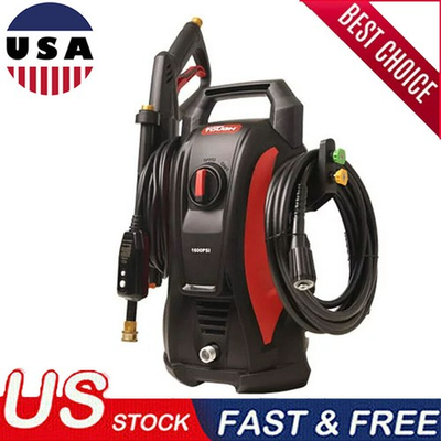 #ad Electric Pressure Washer W Nozzles Outdoors Cleaning Decks Cars Patio Furniture $103.74
