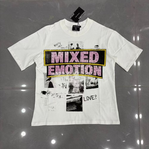 Tee Mixed emotions tshirt White S-M-L-XL
