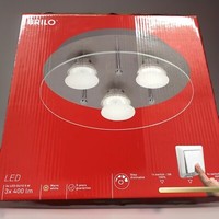 Briloner Gu10 Led Stufen Dimmbar 3X5W 1200Lm Warmweiß Deckenleuchte Deckenlampe
