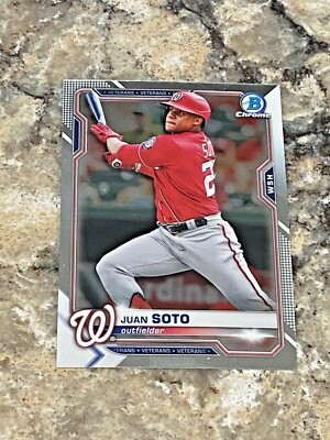 フアン・ソトTopps Bowman 2021カード ワシントン・ナショナルズ s