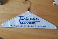 Vintage Tuchman Cleaners Wire Hanger Advertisement Indianapolis Indiana