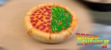 Back To The Future 2 Replica Pizza Prop Pre-hydrated Version Solid Resin 