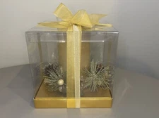 Kohl’s Gold Pillar Candle 14.01 Oz