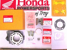 GENUINE HONDA OEM CYLINDER, PISTON KIT W/GASKETS and STUDS 2000-01 CR125R *