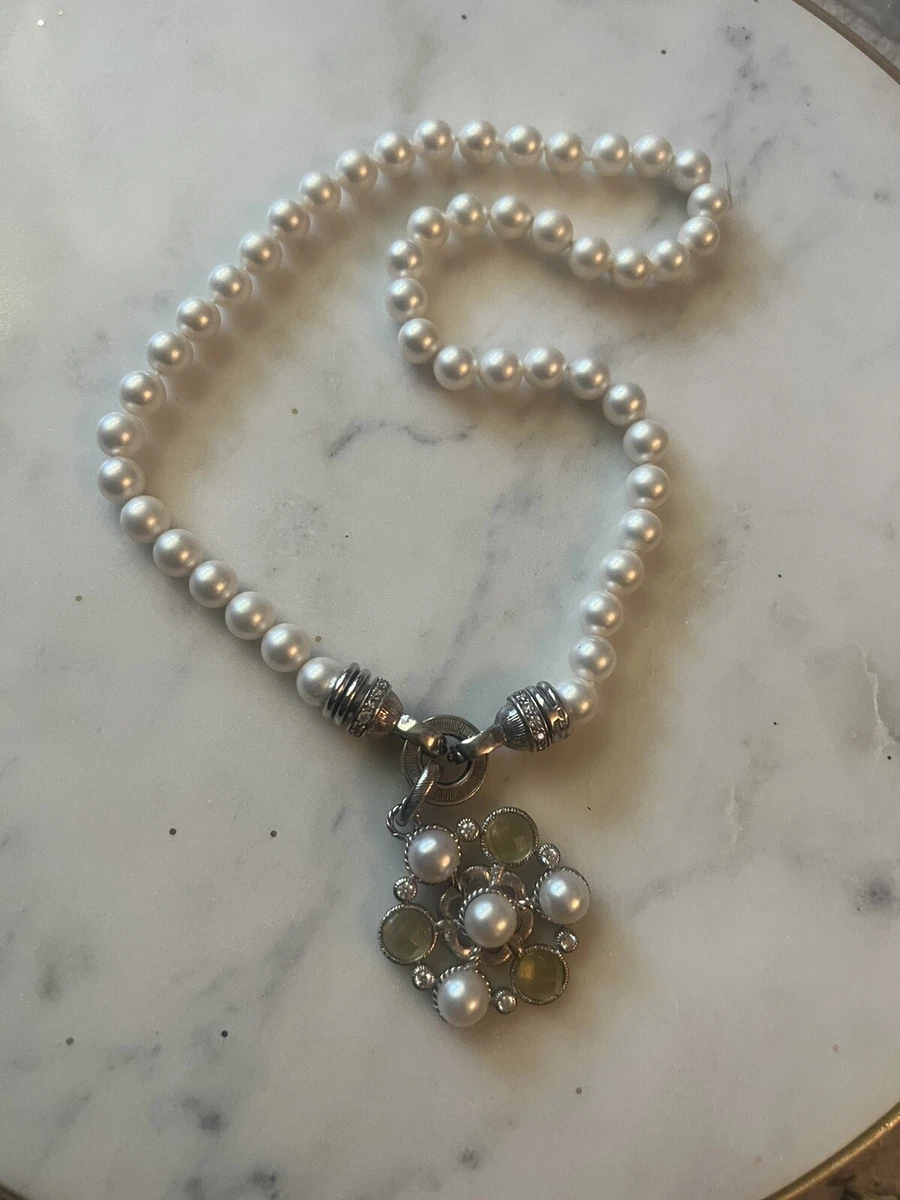 Judith ripka pearl necklace deals