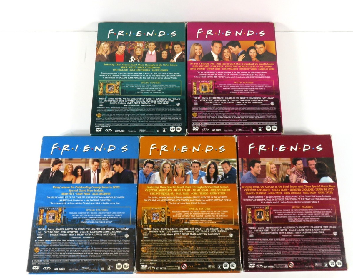 FRIENDS Seasons 1-10 DVD Season Box Sets Complete Series 1 2 3 4 5