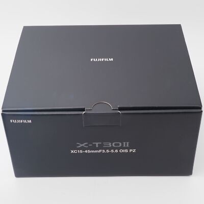 FUJIFILM X-T30II Mirrorless Camera Silver XC Zoom Lens Kit X-T30