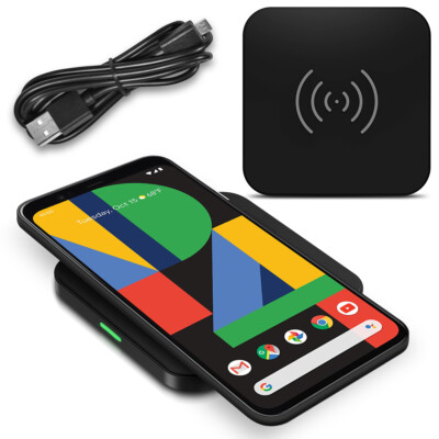 QI Wireless Schnell Ladegerät für Google Pixel 4 XL Kabellos Induktives Laden