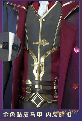 LOL League of Legends Arcane Hilko Cosplay Suit Game Halloween Costume 4813 New - Picture 23 of 24