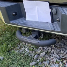 Trailer Tow Hitch Step Bar Rear Bumper Guard for Vehicle 2" inch Receiver