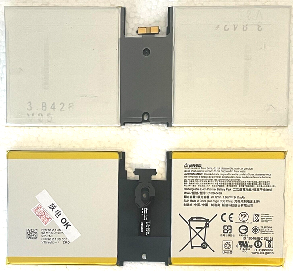 Original Microsoft Surface Go 2 10 Akku Batterie Akku 1824 Tablet G16QA043H-image