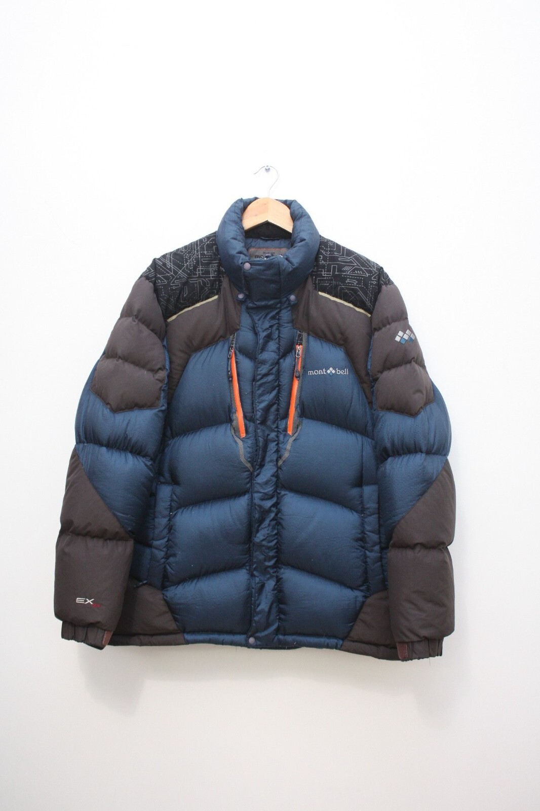 Montbell Navy Puffer Down Jacket Men's L