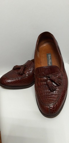 Scarpe da uomo Salvatore Ferragamo Coccodrillo taglia 42,5 | eBay