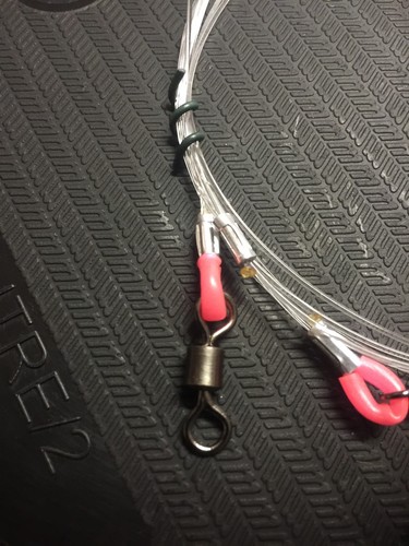 1 BEST RIG JIG SEA OCEAN SNAPPER RIGS 60LB LINE ULTIMATE MED 2 DROPPERS NO HOOKS - Picture 4 of 11
