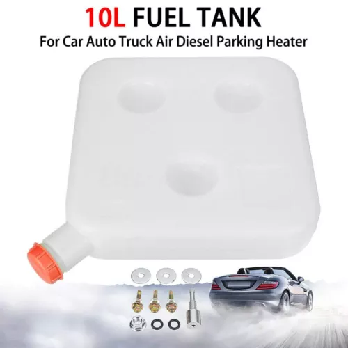 Portable 10L Diesel Heater Fuel Tank Impact resistant Car Truck Boat Air Parking - Picture 1 of 14