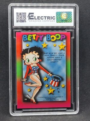 1995 Krome Betty Boop Premier Edition #98 Spot Remover Graded