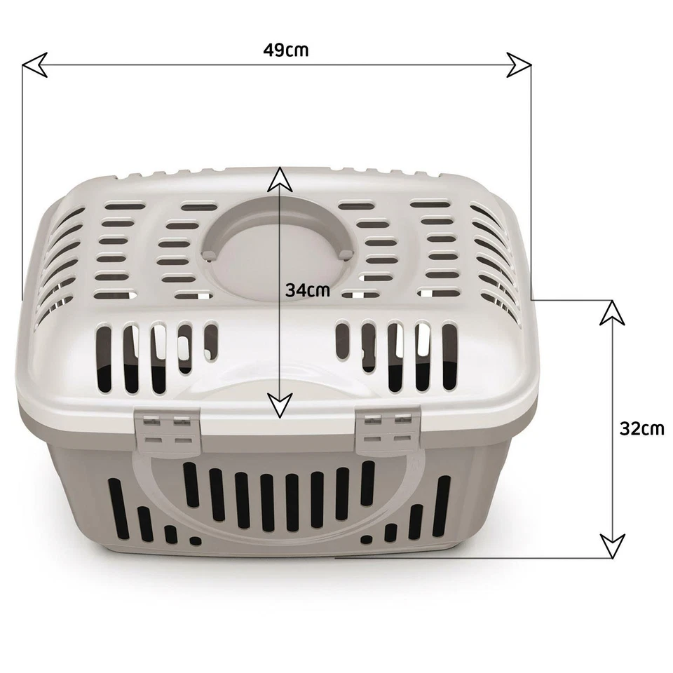 Katze Top offene Trage Hund Welpe Korb Käfig tragbar Reise Zwinger Trainingsbox - Bild 2 von 4