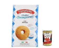 6x Campiello I Biscotti Del Buongiorno Frollini Alla Panna 350g+Polpa 400g
