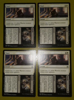 Start // Finish x4 Amonkhet 4x Playset Magic the Gathering MTG