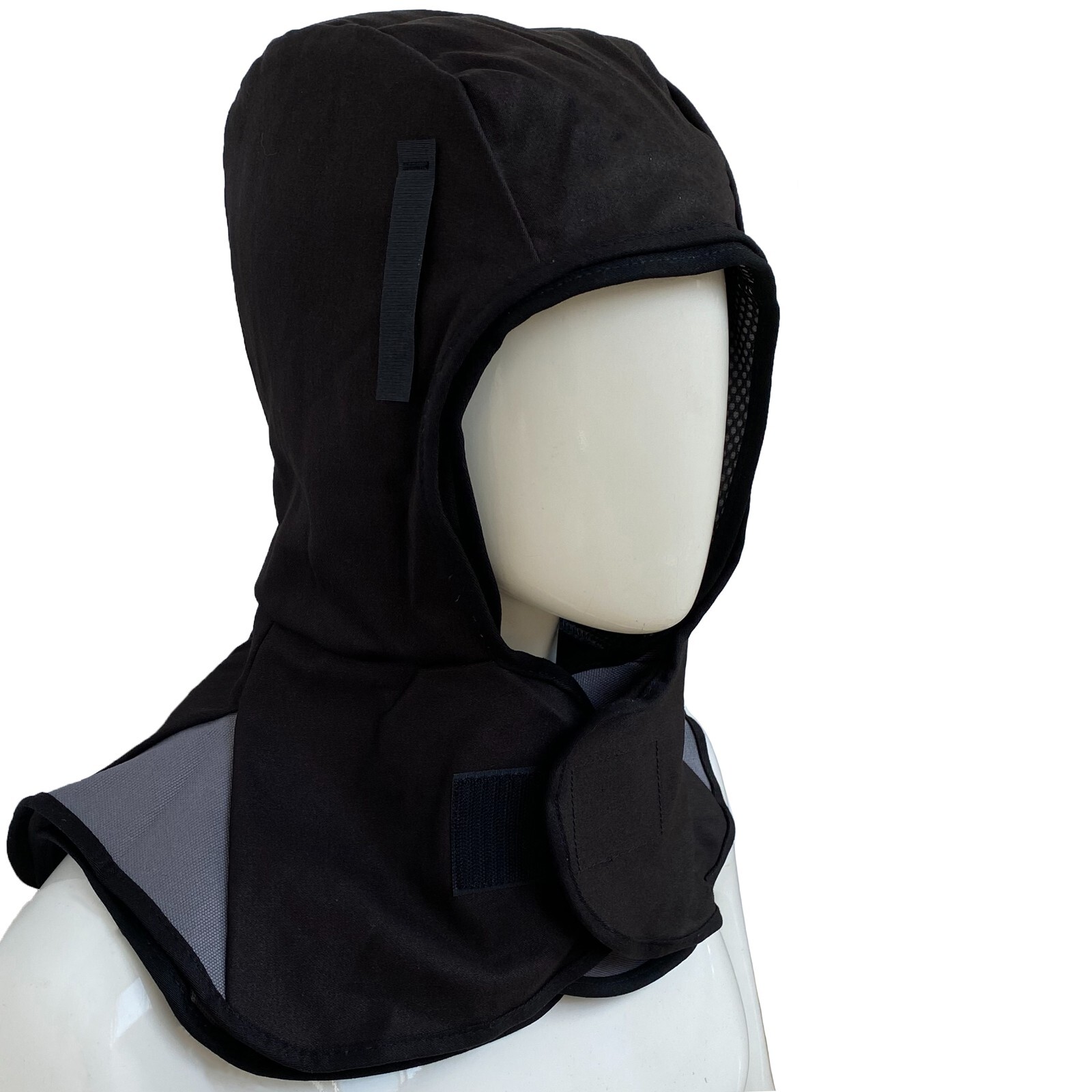 Black Welding Cap,FR Welding hats Cotton Welding Hood Helmets Flame