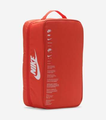 NIKE SHOE BOX ZIP BAG ORANGE SHOEBOX BAG [BA6149-810] 10L
