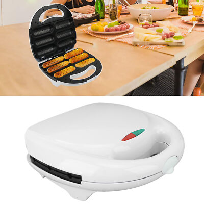 750W Waffel Corn Dog Maschine Langlebig Stabil Für Imbissbuden Edelstahl