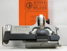 Working Professional CATOZZO SUPER-8 METAL FILM SPLICER W/Splicing Tape Nice!
