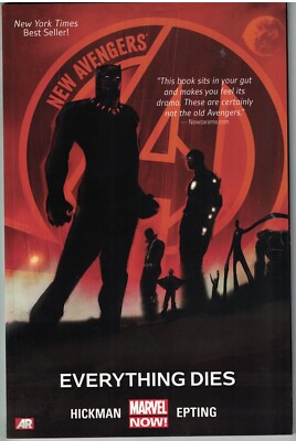 NEW AVENGERS (2013) Vol 1 Everything Dies TP TPB$19.99srp Black Panther NEW NM