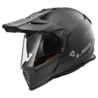 LS2 MX436 Pioneer Plain Matt Titanium Adventure Dual