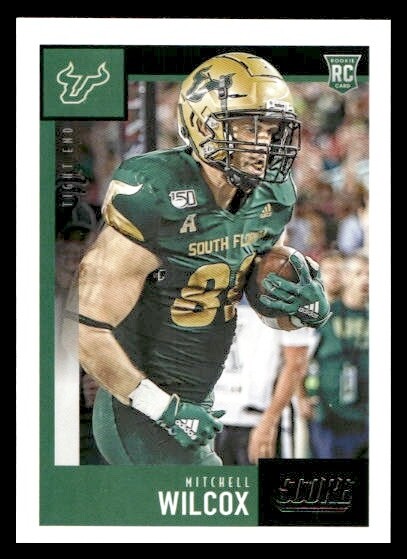 2020 Score #409 Mitchell Wilcox Rookie South Florida Bulls