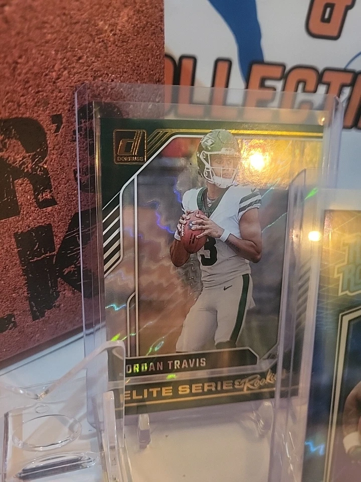 2024 Panini Donruss New York Jets Lot.. Travis..corley..walker.. Rodgers.. - Image 3 of 4