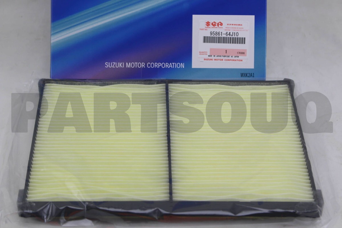 9586164J10 Genuine Suzuki FILTER AIR(AC FILTER) 95861-64J10 | eBay