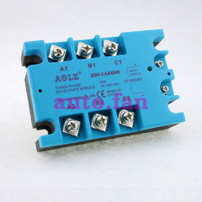Applicable for 40A three-phase solid state relay AC module ASH-3 AA4840 #D8