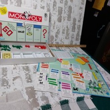 Monopoly Original Vintage Board Game 1999 - 65th Anniversary Edition Complete
