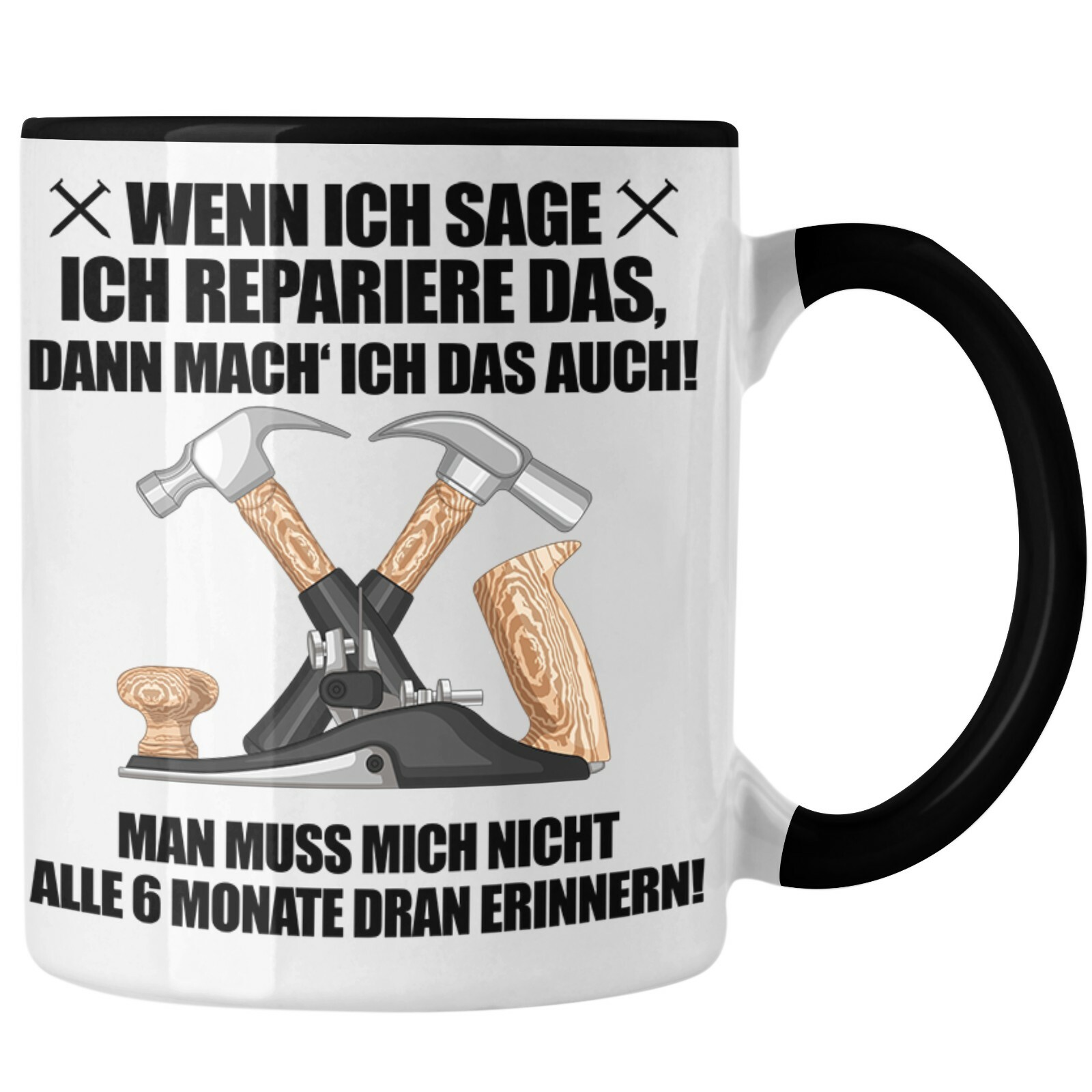 Trendation - Hausmeister Tasse Lustiges Geschenke Lustig Spruch Haustechniker Ge