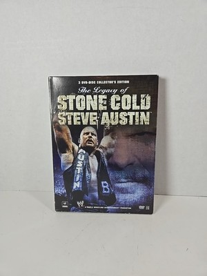 WWE: The Legacy of Stone Cold Steve Austin - DVD - GOOD
