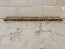 Wooden Mini Alphabet Stamps. A-Z