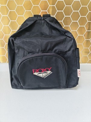 Schwarzer kleiner Roxy Quicksilver Rucksack Backpack. Guter Zustand.