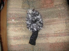 slightly used vintage Knit Pom Pom Fancy hybrid  headcover Lady