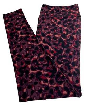 LuLaRoe Leggings TC2 Tall Curvy 2 Animal PURPLE LEOPARD CHEETAH Jungle Sexy Wild