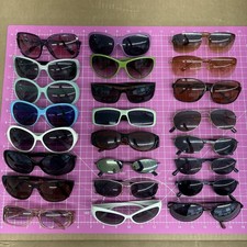 24 Sunglasses Frames Lot Assorted Brands Mix Mens Womens   READ  